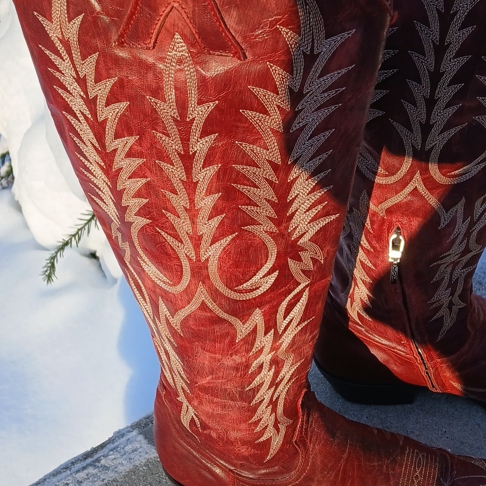 Old Gringo Red Mayra Boot Sz 9B - Picture 3 of 16